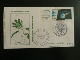 Enveloppe Commémorative CNES -10e Anniversaire EOLE - Toulouse 26/09/1981 - Tirage 2000 Ex - Europa