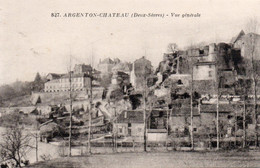 ARGENTON CHATEAU VUE GENERALE TBE - Argenton Chateau