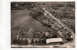 NOYELLES SUR MER VUE PANORAMIQUE AERIENNE ET ECOLE DES FILLES 1967 CPSM GM TBE - Noyelles-sur-Mer