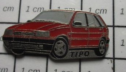 Sp12 Pin's Pins / Beau Et Rare / THEME : AUTOMOBILES / FIAT TIPO ROUGE - Fiat