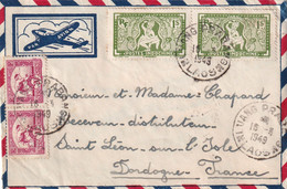 Indochine - Lettre - Brieven En Documenten