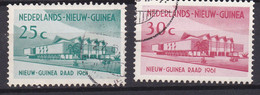 NEDERLAND NW GUINEA, 1961, Used Stamp(s) ,  Local Conference, NVPH Nr(s). 67-68, Scannr. 10550 - Netherlands New Guinea