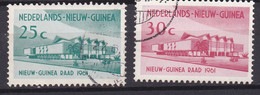 NEDERLAND NW GUINEA, 1961, Used Stamp(s) ,  Local Conference, NVPH Nr(s). 67-68, Scannr. 10550 - Nederlands Nieuw-Guinea