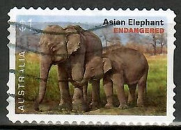 Australien 2016 , Asian Elephant - Self-adhesive - Gestempelt / Fine Used / (o) - Used Stamps