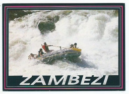 WHITEWATER RAFTING, ZAMBEZI RIVER.- ( ZAMBIA ) - Zambie