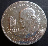 Repubblica Dominicana - 25 Pesos 1979 - Visita Di Papa Giovanni Paolo II - KM# 54 - Dominikanische Rep.