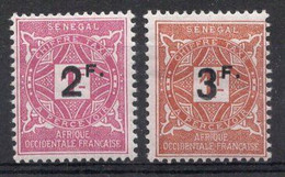 SENEGAL Timbres Taxe  N°20* & N°21* Neufs Charnières TB Cote : 21,00€ - Postage Due