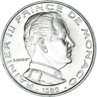 Monnaie, Monaco, Rainier III, 1/2 Franc, 1982, SPL+, Nickel, Gadoury:MC 149 - 1960-2001 Nouveaux Francs