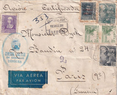 Espagne - Lettre - Censure - Storia Postale