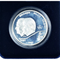Monnaie, Belgique, 40th Anniversary - Treaty Of Rome, 5 Ecu, 1997, Bruxelles - Ecu (goud)