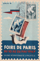 France - Carte - Foire De Paris 1947 - TB - Lettres & Documents