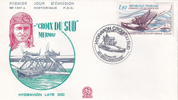 France Poste Aérienne N°56 - Thème Mermoz - Enveloppe - 1960-.... Briefe & Dokumente