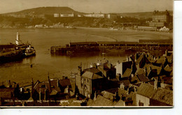 YORKS - SCARBOROUGH -  OLD TOWN AND HARBOUR RP  Y3852 - Scarborough