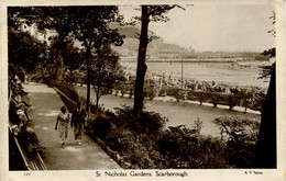 YORKS - SCARBOROUGH - ST NICHOLAS GARDENS RP  Y3830 - Scarborough