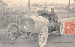 CURCUIT D'AUVERGNE- COUPE GORDON BENNET 1905- JENATZY ( MERCEDES ) ALLEMAGNE - Sonstige & Ohne Zuordnung