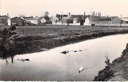 77 - ST GERMAIN Sur ECOLE : La Rivière Et La Vue Générale - CPSM Dentelée N/B Village Format CPA 1959 - Seine Et Marne - Autres & Non Classés