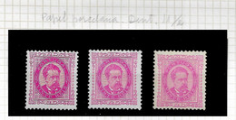 PORTUGAL STAMP - 1884-87 D.LUIS I P.PORCELANA Perf:11½  Md#62 DIF. TONES MH (LPT1#210) - Ongebruikt