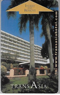 CLE-MAGNETIQUE-HOTEL-TRANSASIA-COLOMBO-SRI LANKA--TBE -RARE - Hotel Key Cards