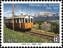 Italy - 2022 - Renon Train - Mint Self-adhesive Stamp - 2021-...: Marcophilia