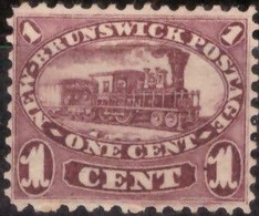 New Brunswick 1860 MiN°4 (*) Centrato - No Gum Vedere Scansione - Neufs