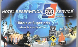 CARTE FIDELITE -Réservation HOTELS-HRS-Epais-TBE -RARE - Hotel Key Cards