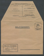 M 1b. Envelop With Replay Stamp. Small National Coat Of Arms. . MNH (**) See Description And Scans - Militares