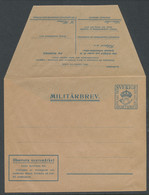 M 2b. Envelop With Replay Stamp. Small National Coat Of Arms. . MNH (**) See Description And Scans - Military
