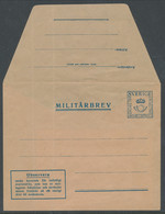 M 3b Type I. Envelop With Replay Stamp. Small National Coat Of Arms. . MNH (**) See Description And Scans - Militaire Zegels
