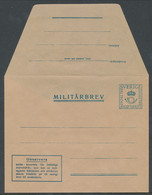M 3d Type IV. Envelop With Replay Stamp. Small National Coat Of Arms. . MNH (**) See Description And Scans - Militaires
