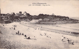 CPA - 35 - ROTHENEUF - Plage Du Val - Côte D'Emeraude - Rotheneuf