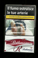 Tabacco Pacchetto Di Sigarette Italia - Rothmans Red 2017 N.5 Da 20 Pezzi - Vuoto - Estuches Para Cigarrillos (vacios)