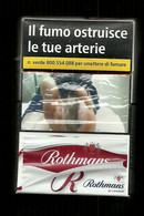 Tabacco Pacchetto Di Sigarette Italia - Rothmans Red 2017 N.5 Da 20 Pezzi - Vuoto - Etuis à Cigarettes Vides