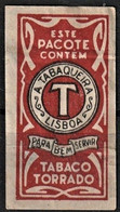 Fiscal/ Revenue, Portugal - Tabac/ Tobacco Tax, Imposto Sobre Tabaco - |- A Tabaqueira, Lisboa - Oblitérés