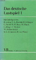 Das Deutsche Lustspiel Erster Teil. - Steffen Hans - 1968 - Other & Unclassified