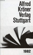 Alfred Kröner Verlag Stuttgart 1982. - Collectif - 1982 - Other & Unclassified