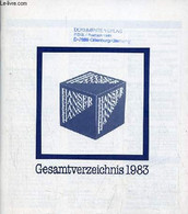 Hanser Gesamtverzeichnis 1983. - Collectif - 1983 - Other & Unclassified
