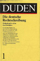 Duden Rechtschreibung Der Deutschen Sprache - Duden Band 1. - Collectif - 1991 - Other & Unclassified