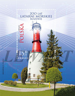 2022.09.10. 200 Years Of Rozewie Lighthouse - Block MNH - Unused Stamps