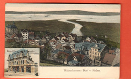 KCF-09 Walzenhausen  Dorf V. Süden Und Grand-Bazar . Gelaufen 1903 Pionier - Walzenhausen