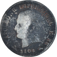 Monnaie, États Italiens, KINGDOM OF NAPOLEON, Napoleon I, Centesimo, 1808 - Napoleonische