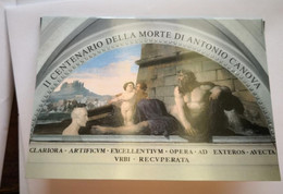 VATICAN 2022, COLLEZIONE 4 INTERI POSTALI ,CENTENARIO CANOVA - Neufs