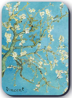 Magnet, Vincent Van Gogh Painting "Almond Blossom" 5 X 7cm, Thickness 3mm - Other & Unclassified