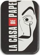 Movie Magnet, La Casa De Papel 4,5 X 6,5 Cm, Thickness 3mm - Other & Unclassified