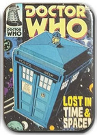 Movie Magnet, Doctor Who "Lost In Time & Space" 4,5 X 6,5 Cm, Thickness 3mm - Andere & Zonder Classificatie