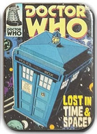 Movie Magnet, Doctor Who "Lost In Time & Space" 4,5 X 6,5 Cm, Thickness 3mm - Autres & Non Classés