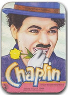 Charlie Chaplin Magnet, With Yellow Rose 4,5 X 6,5 Cm, Thickness 3mm - Sonstige & Ohne Zuordnung