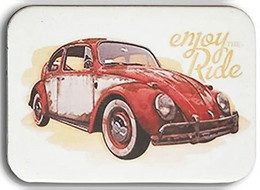 Magnet, Volkswagen, Car 4,5 X 6,5 Cm, Thickness 3mm - Autres & Non Classés