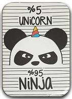 Magnet, Unicorn Ninja Panda 4,5 X 6,5 Cm, Thickness 3mm - Autres & Non Classés