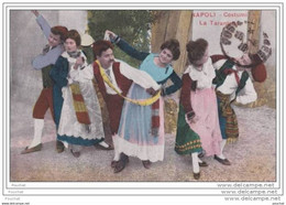 Napoli - Costumi  La  Tarantella  - (danse Folklore) - Napoli (Naples)
