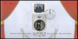 NUMISLETTER 3289° - Le Roi Albert II 70ans/De Koning Albert II 70jaar/König Albert II 70 Jahre/King Albert II 70 Years - Numisletter